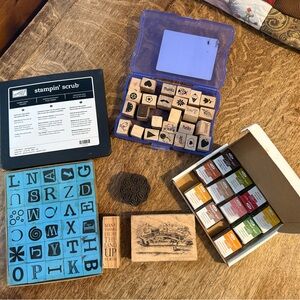 Stampin' Up! Earth Elements Craft Stampin' Spots Craft Lot